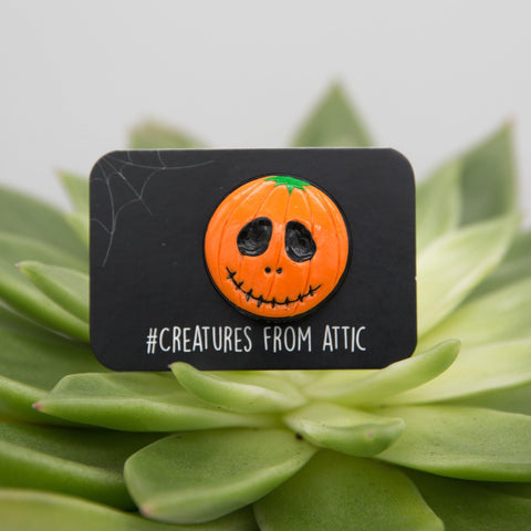 Halloween pumpkin pin - miniAttic