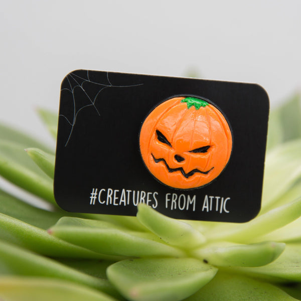 Halloween pumpkin pin - miniAttic