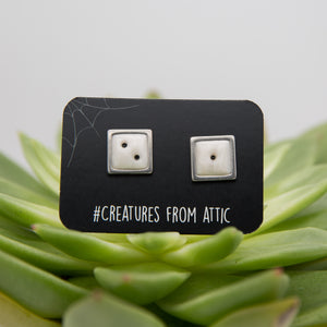 Lucky Dice Stud Earrings