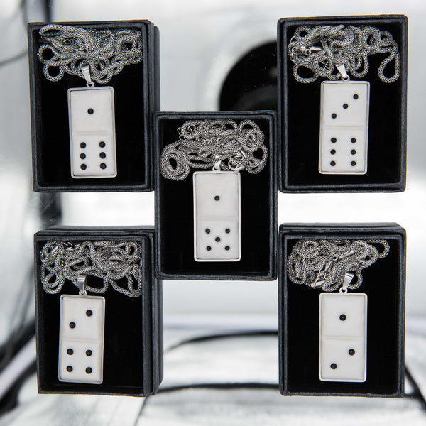 Shimmering Domino Necklace