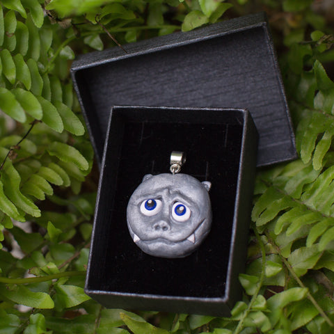 Unique Pendant Inspired by Cheshire Cat