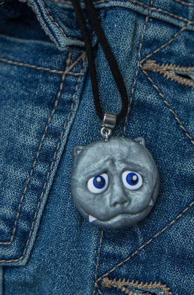 Unique Pendant Inspired by Cheshire Cat