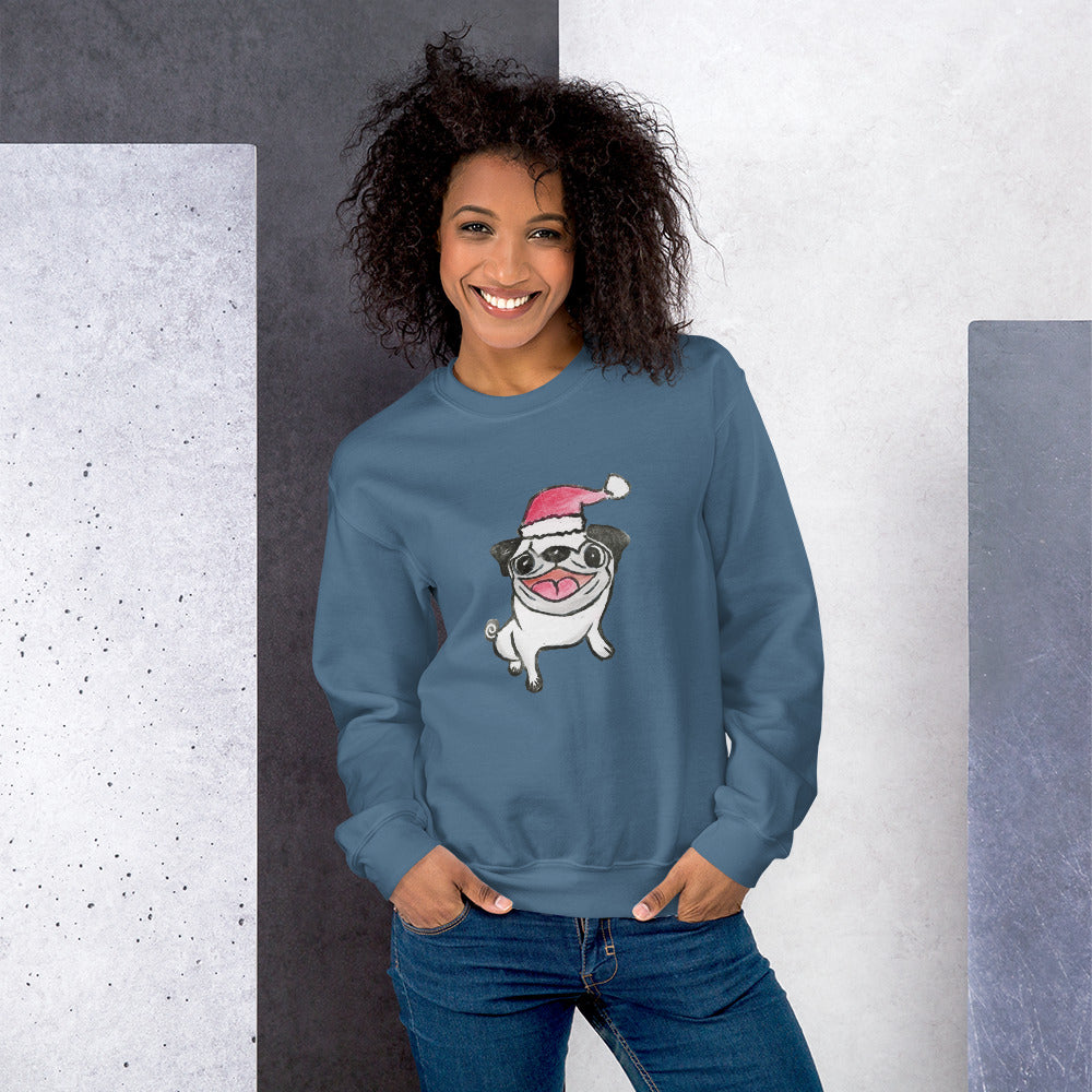 Merry Pugxmas Unisex Sweatshirt