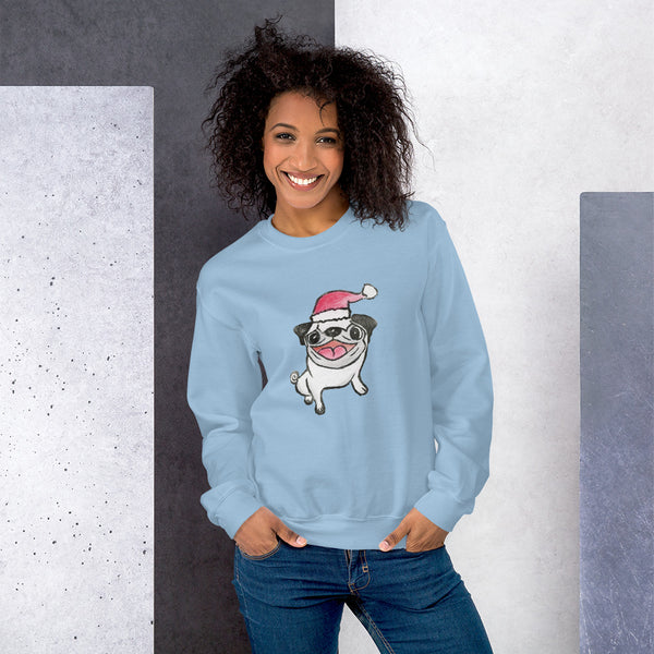 Merry Pugxmas Unisex Sweatshirt