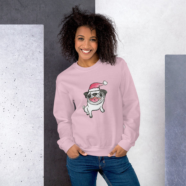 Merry Pugxmas Unisex Sweatshirt