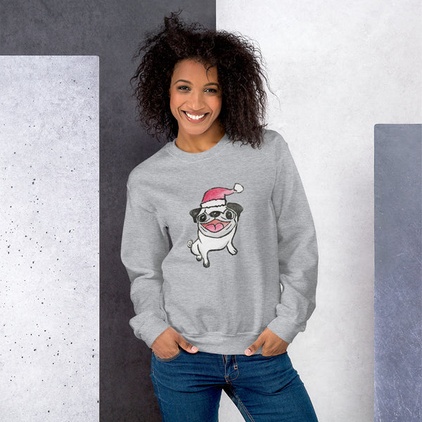 Merry Pugxmas Unisex Sweatshirt