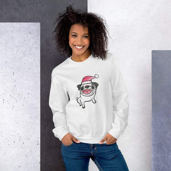 Merry Pugxmas Unisex Sweatshirt