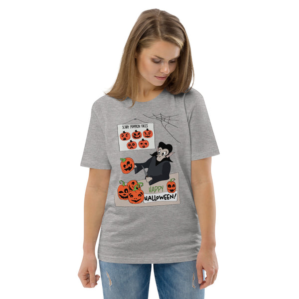 Happy Halloween! Unisex organic cotton t-shirt