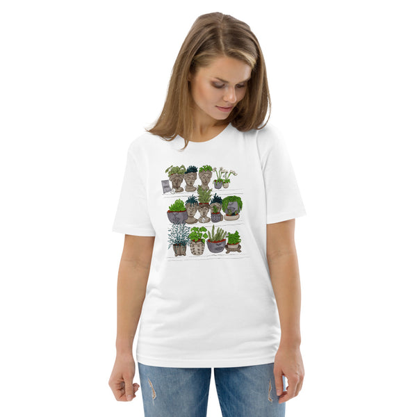 Pots & plants - Unisex organic cotton t-shirt