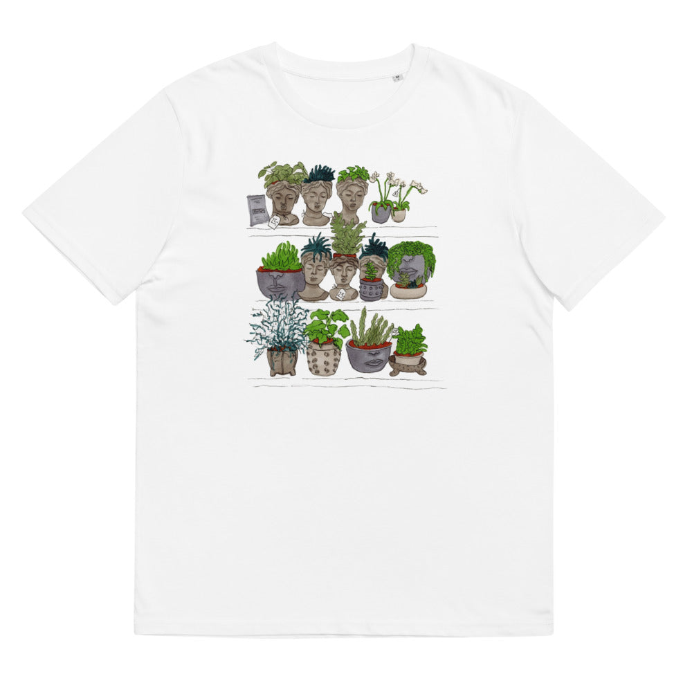 Pots & plants - Unisex organic cotton t-shirt