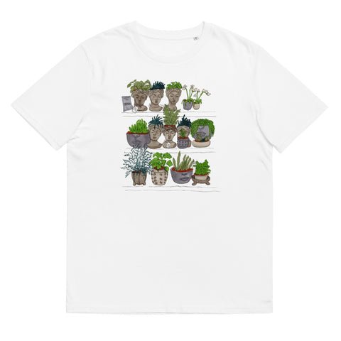 Pots & plants - Unisex organic cotton t-shirt