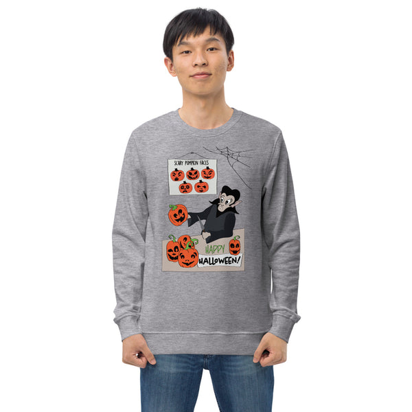 Happy Halloween! Unisex organic sweatshirt